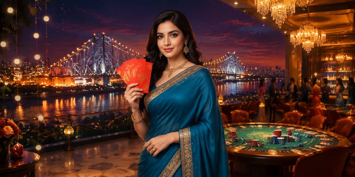 Players enjoying Rummy in Kolkata during festive celebrations